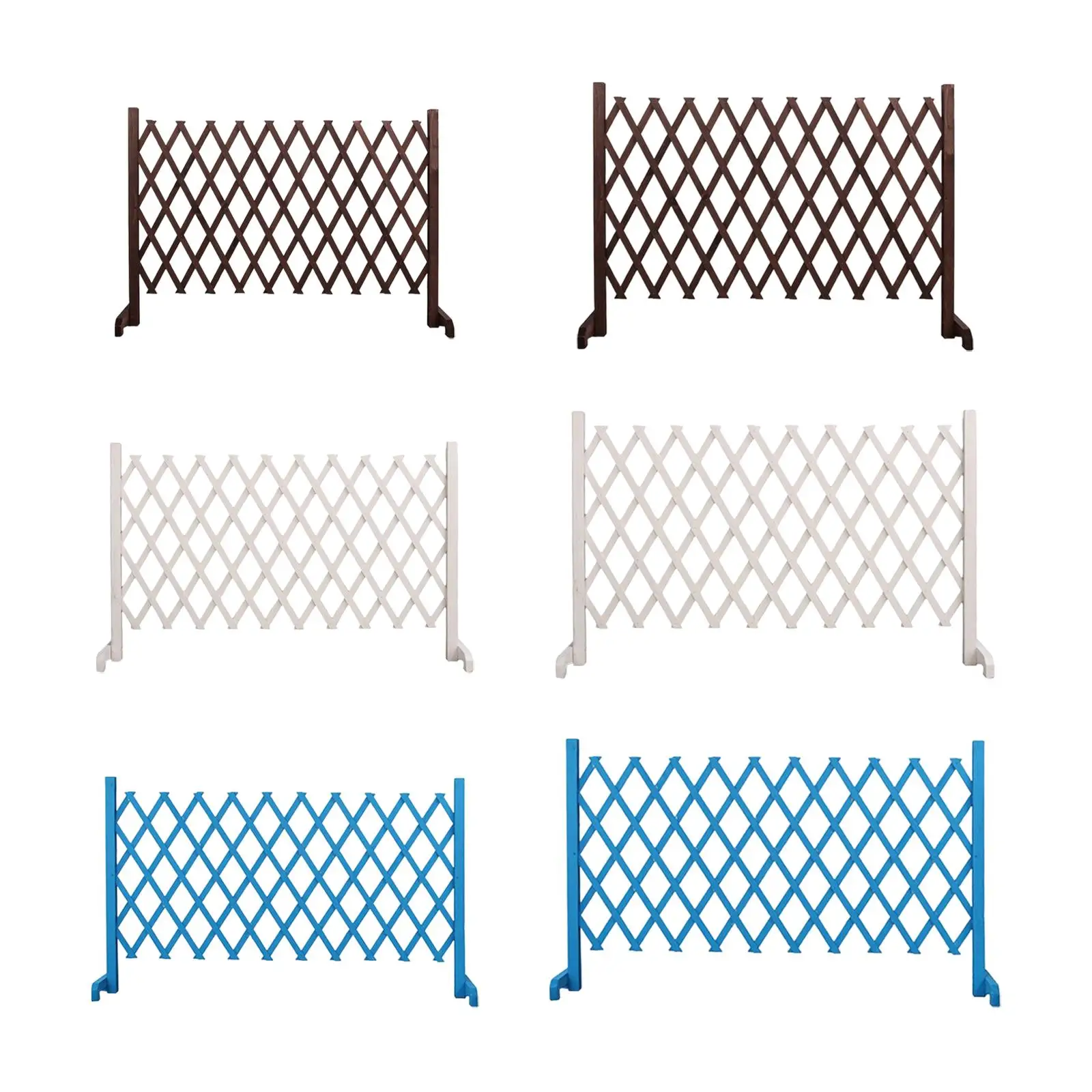 Puerta de madera para puerta de perro, protección expandible para puerta de jardín, ajuste a diferentes anchos ajustables