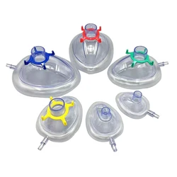 Mascarilla desechable de PVC para anestesia en perros y gatos