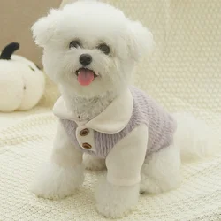 Suéter invierno para caniche cachorro y perros pequeños – Ropa térmica