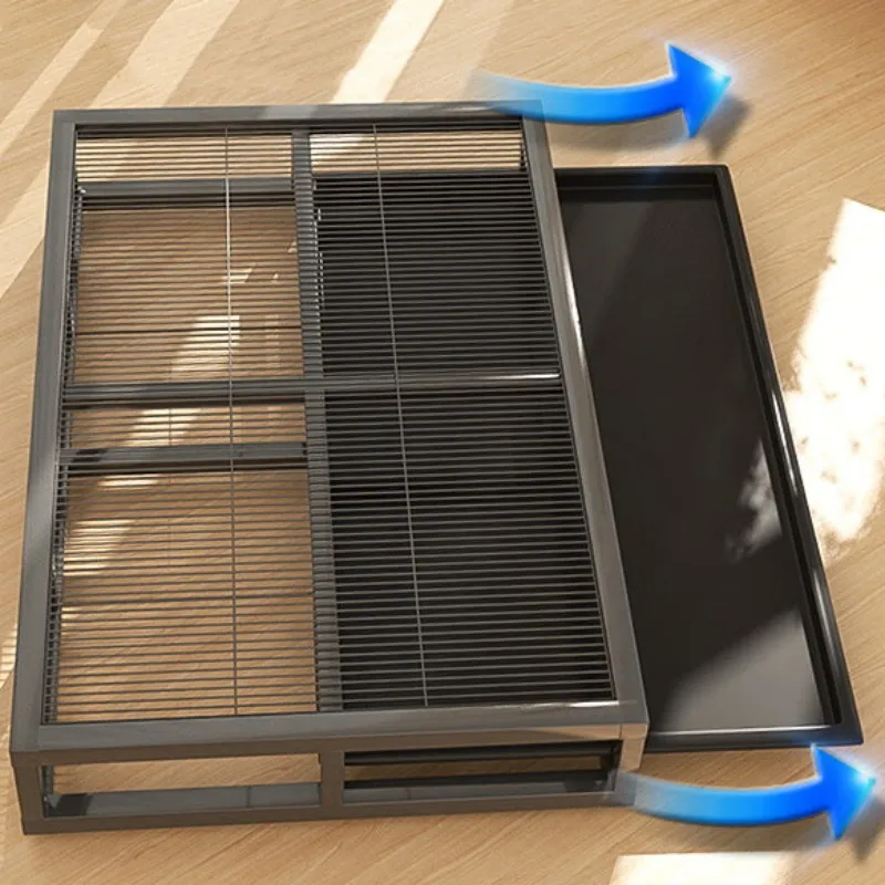 Inodoro de acero inoxidable para adiestramiento de perros, cajas de arena grandes para entrenamiento de cachorros, accesorios para mascotas - imagen 2