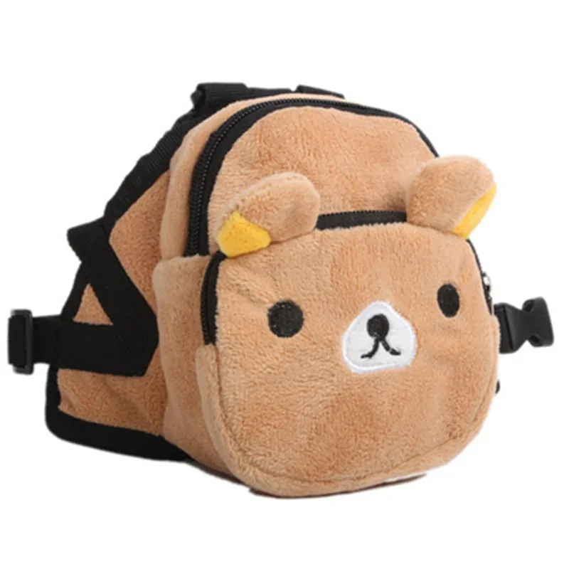 Mochila escolar multifuncional para mascotas, lona, dibujos animados, perro, gato, cachorro, viaje, transportador, bolsas, suministros