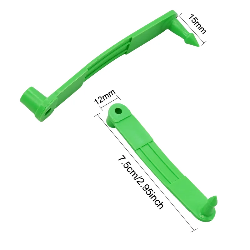 100 Uds. Etiquetas para las orejas, etiquetas para ganado, animales, cabras y alicates, tarjeta de identificación de animales de granja, etiqueta para las orejas de oveja sin palabras, fácil de instalar - imagen 4