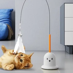 Palo de juego con bolas para gatos – Desmontable y resistente a mordeduras