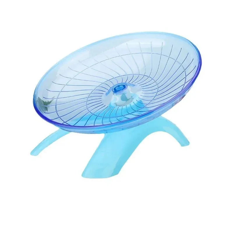 Disco para correr para hámster, juguete deportivo para correr, silencioso, transparente, rueda giratoria para correr para mascotas, juguetes para mascotas, suministros para jaulas para hámster - imagen 4