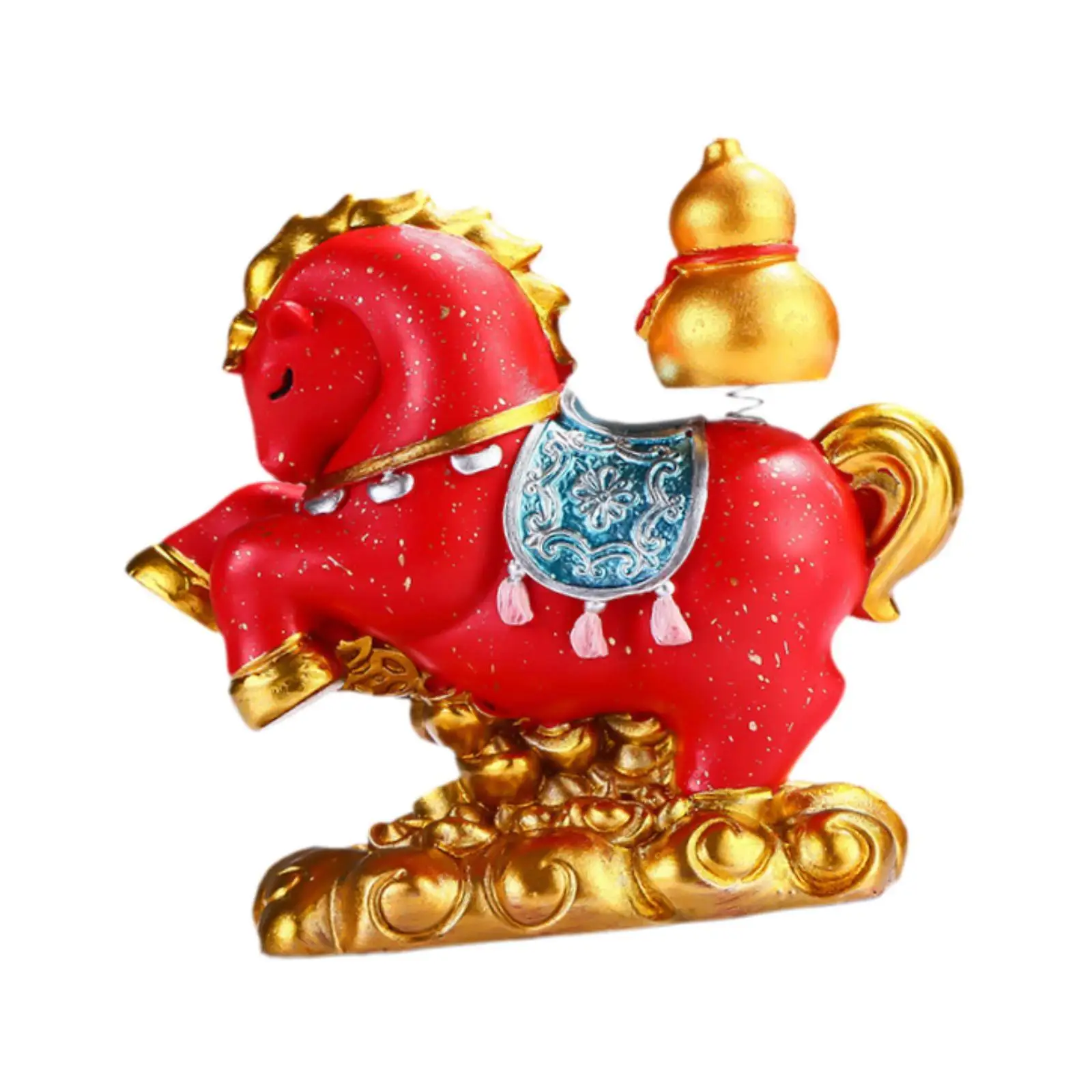 Horse Figurine Resin Friend Gift Cute Adornment Fengshui Figurine Desktop Decoration Ceramic Sculpture for Entrance Fireplace Horse Figurine Resin Friend Gift Cute Adornment Fengshui Figurine Desktop Decoration Ceramic Sculpture for Entrance Fireplace