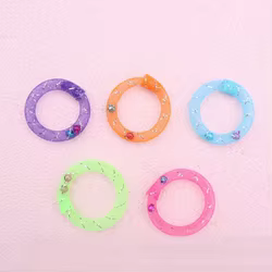 5 uds Donut Bell sonidos juguete para gatos tubo de rejilla interactivo juguetes para mascotas