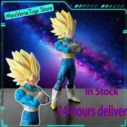 En stock nuevo Dragon Ball Z Ssj3 Vegeta figura Super Saiyan 3 Vegeta figuras de acción Gk colección de estatuas modelo juguetes regalo de cumpleaños
