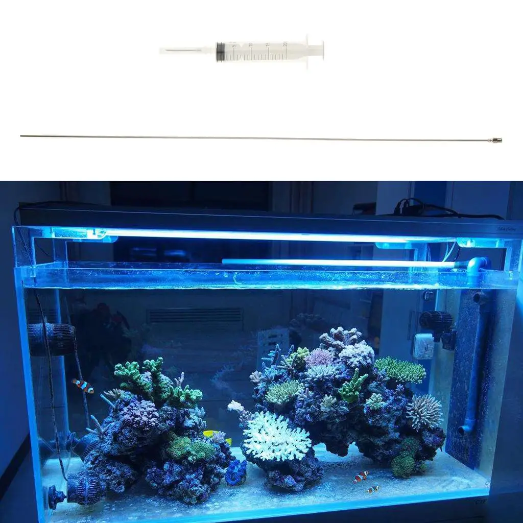 Fish Tank Aquarium Plant Accurate Water Injection Spray Fertilizer Injector