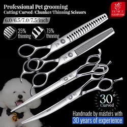 Tijeras para corte de pelo de perro – Set completo