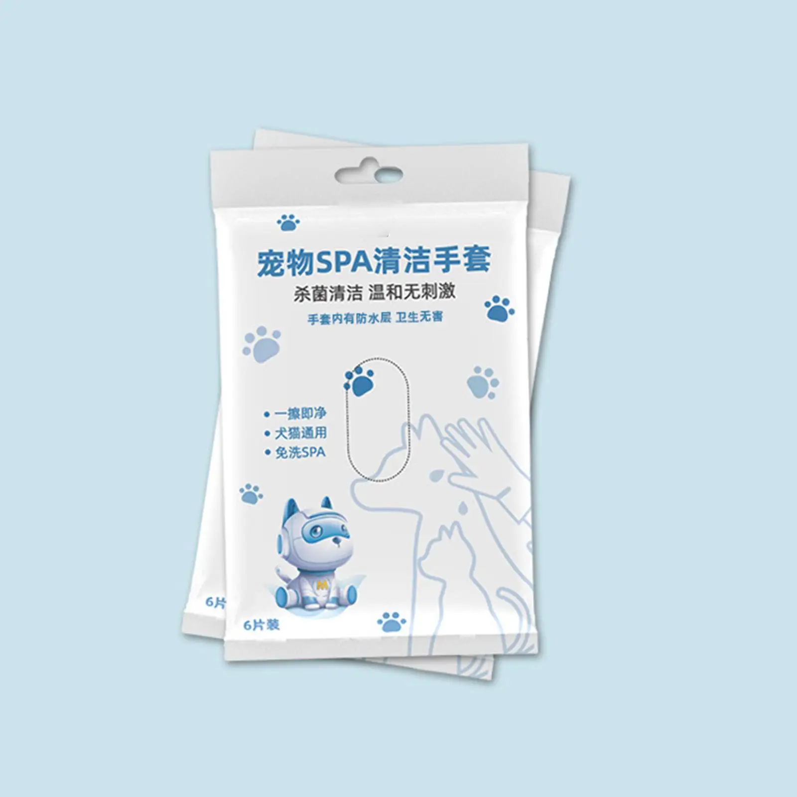 Guantes desechables para limpieza de perros y gatos sin lavado - imagen 3
