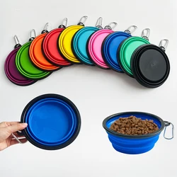 Kit camping para perros cuenco plegable, botella de agua y accesorios