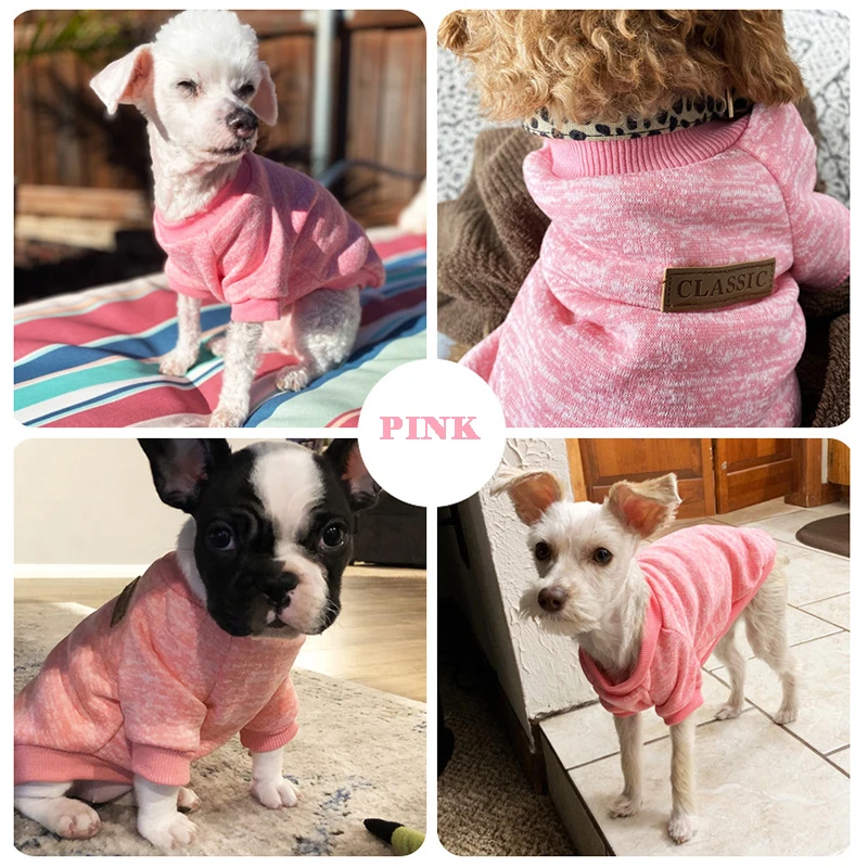 Ropa de Invierno para Perros Pequeños con Chaleco Cálido para Perros y Sudadera de Bulldog Francés con Disfraz de Cachorro y Gato - imagen 2