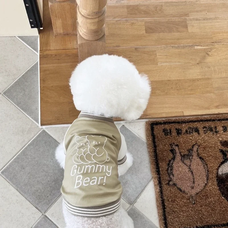 Sudadera de invierno Bichon Frise para perro, algodón y peluche - imagen 2