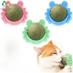 Bolas de hierba gatera para pared – Juguete interactivo para gatos
