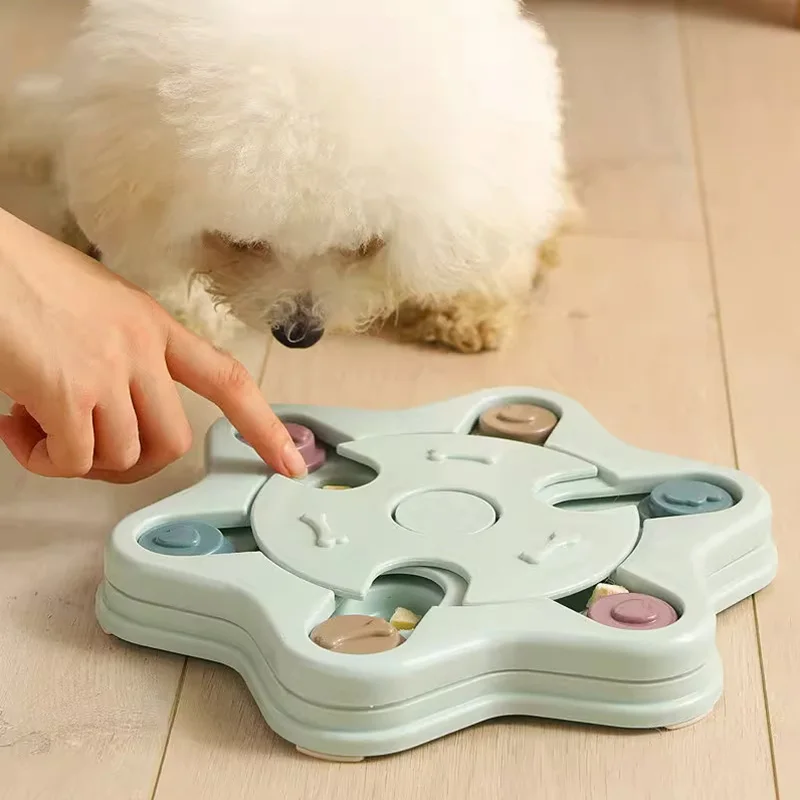 Rompecabezas interactivo para mascotas, juguetes para perros, animales, plato de alimentación lenta, cuenco, cachorro, perro, gato, juguete, productos para mascotas, honden speelgoed - imagen 4