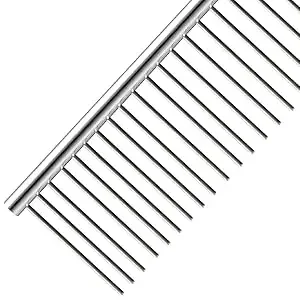 metal dog comb