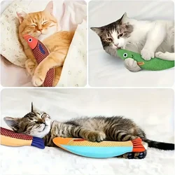Juguete dental para gatos con sonido y peluche - entretenimiento