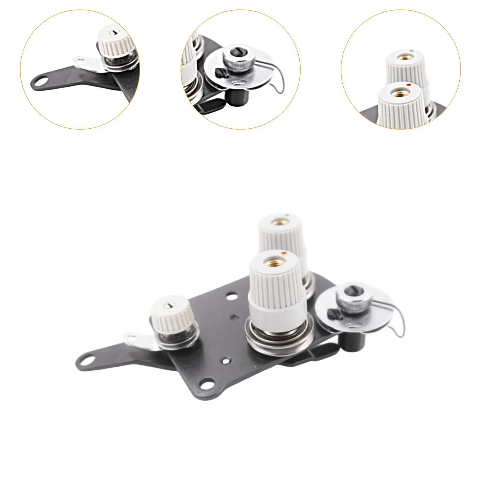 Piezas de máquina de coser de conjunto de tensión de hilo de aleación duradera, accesorio Industrial para DNU 1508N LS1340 - imagen 5