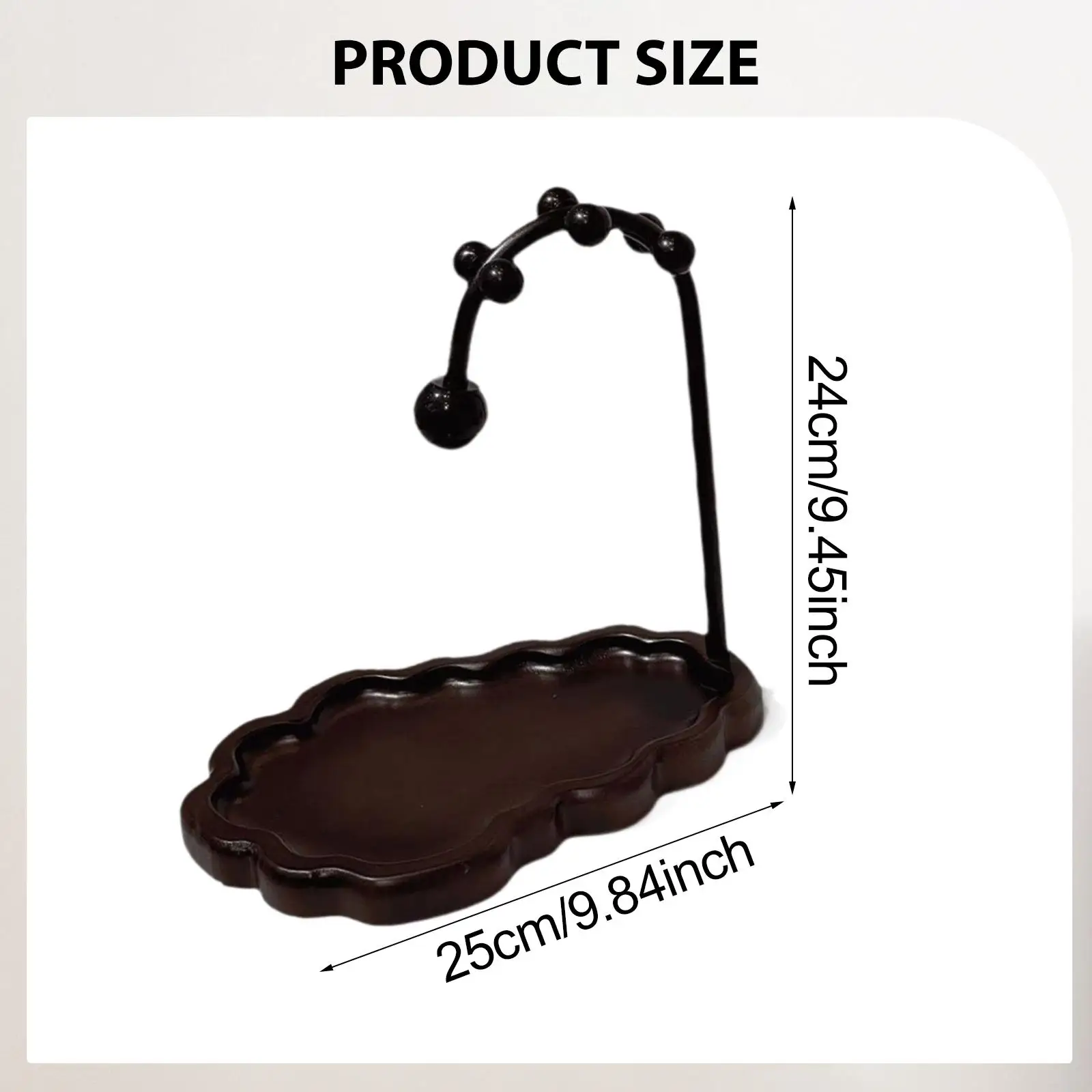 Entrance Key Holder, Key Rack Jewelry Organizer Stand Jewelry Display, for Office Home