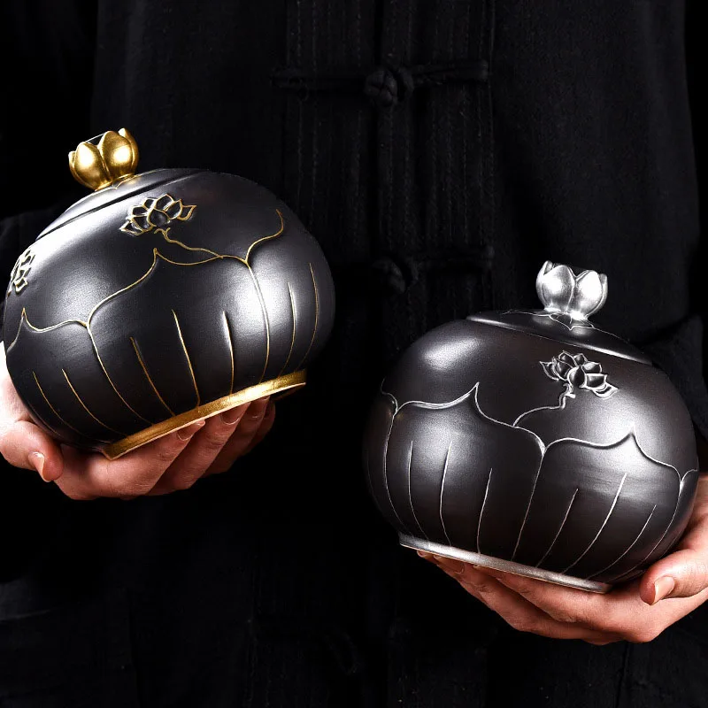 Cajas conmemorativas para mascotas, urnas de cendres doradas de cerámica para cachorros, accesorios de recuerdo de cremación para perros funerarios y decenidos - imagen 5