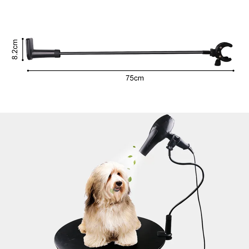 Soporte giratorio 360° para secador de mascotas