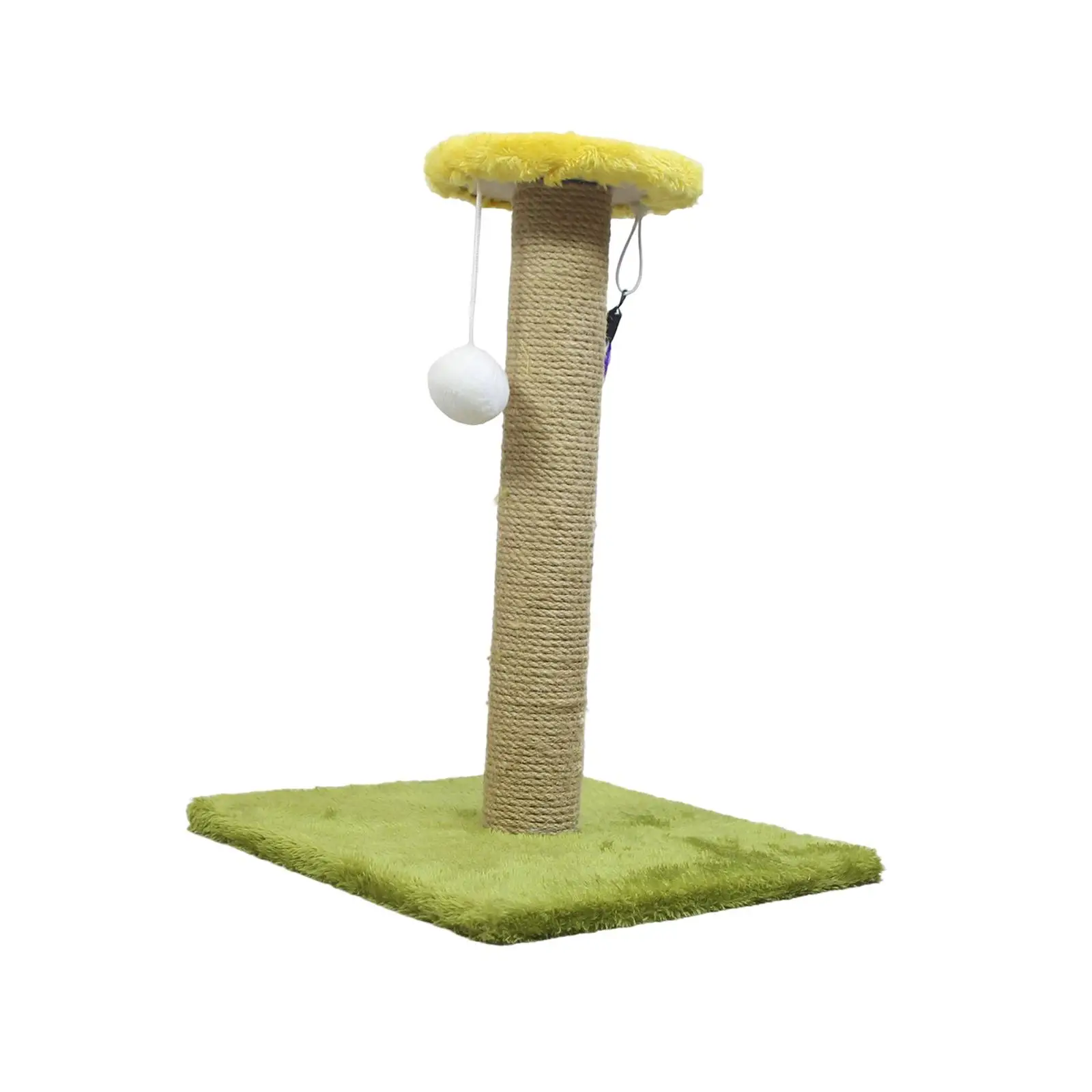 Cat Scratching Post Premium Sisal Rope Scratcher Scratch Post Protecting Your Furniture Durable Climbing for Small Cats Kittens