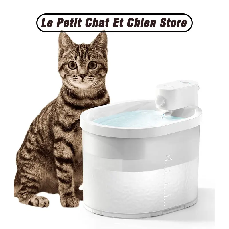 uahpet fuente agua automática inalámbrica mascotas dispensador agua ultrasilencioso gatos perros pequeños funciona batería 67oz 2l
