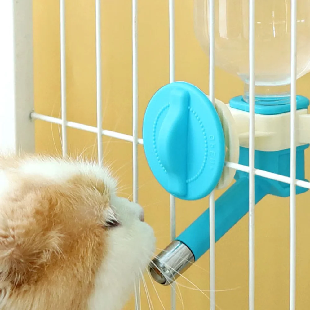 Dispensador de agua colgante para mascotas, hervidor automático de agua para gatos y perros, cuenco de agua colgante a prueba de fugas, suministros para beber para mascotas