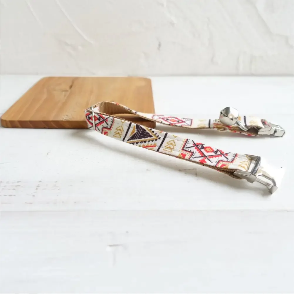 Collar de gato personalizado con grabado gratuito, correa para mascotas a juego, hebilla de Metal de contactos personalizados, Collar pequeño marrón para mascotas - imagen 3