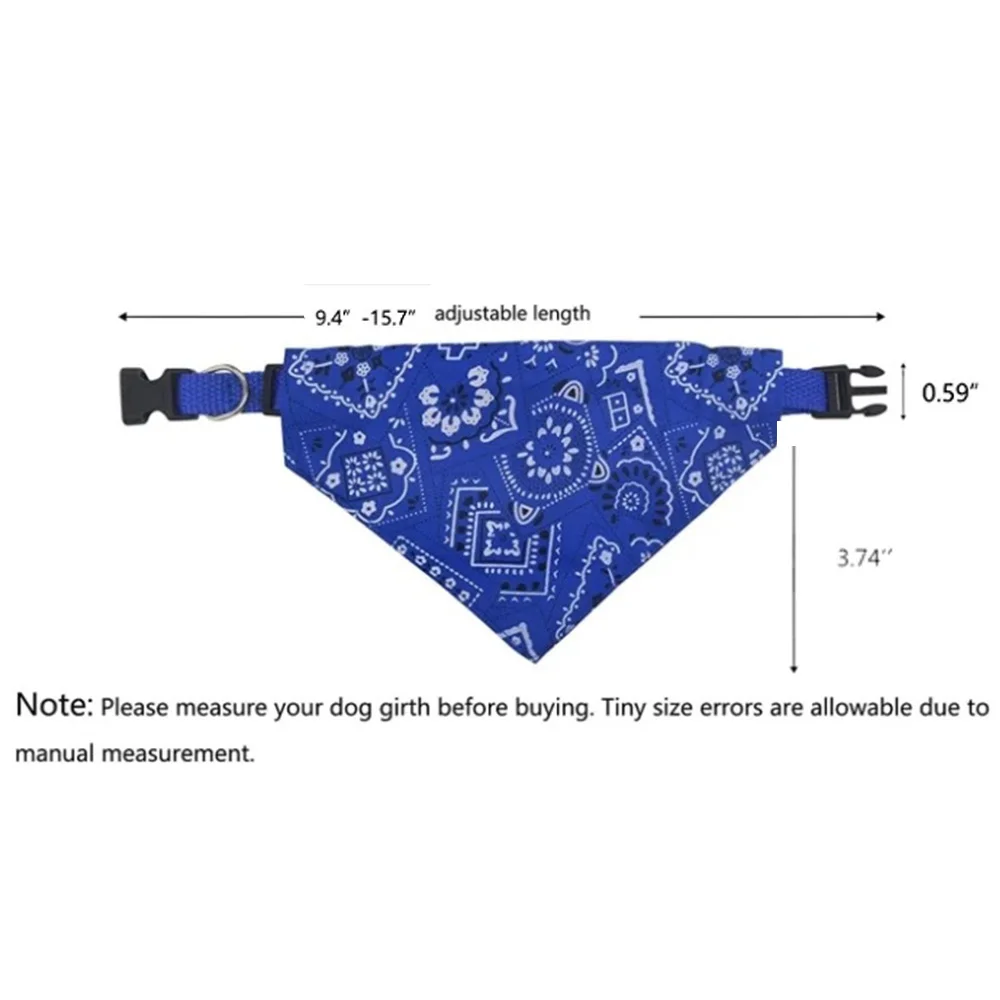 Collar para gato, Baberos para mascotas, corbata ajustable para perro y gato, corbata Triangular para Saliva, bufanda, Bandana para perro, Collar, babero triangular, pañuelo para el cuello - imagen 5