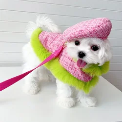 Arnés con capucha para perro – Capucha cálida para paseo en invierno