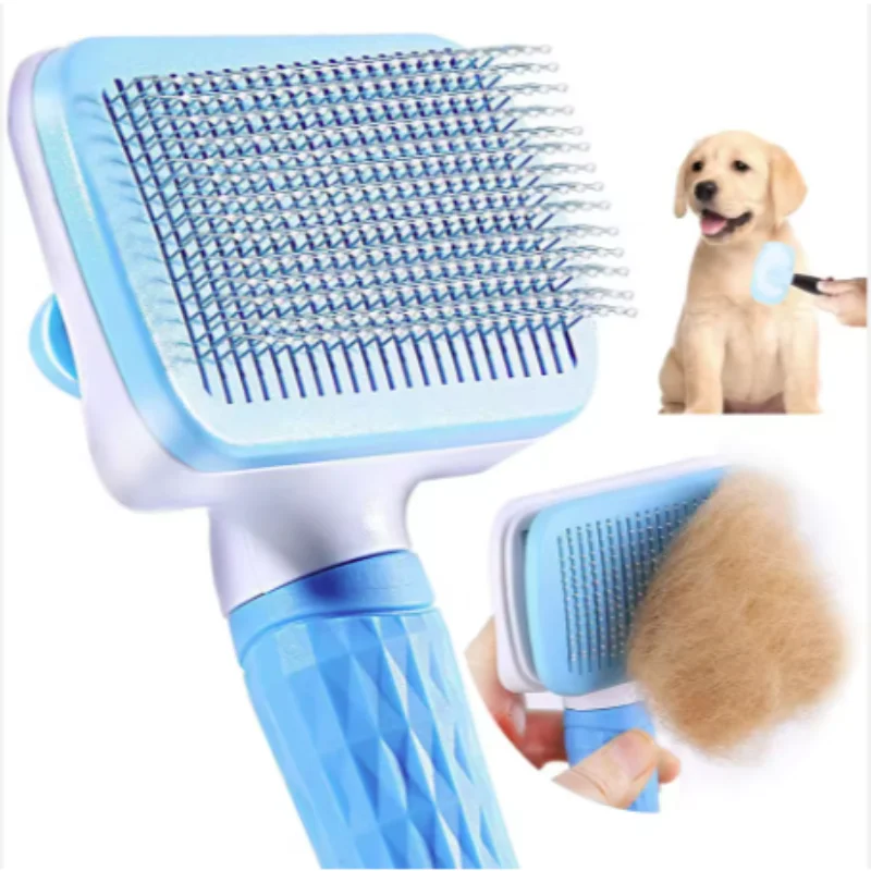 Cepillo quitapelusas autolimpieza para perros y gatos - imagen 5