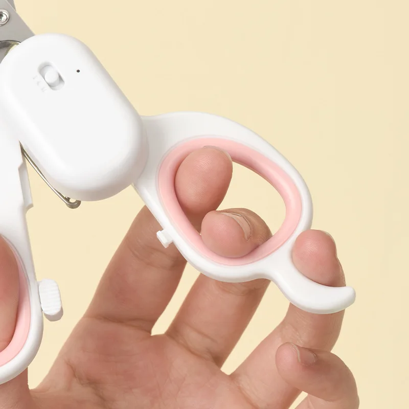 Tijeras de acero inoxidable para perros, línea a prueba de sangre con carga USB, luz LED para iluminar UÑAS DE ACERO INOXIDABLE - imagen 5