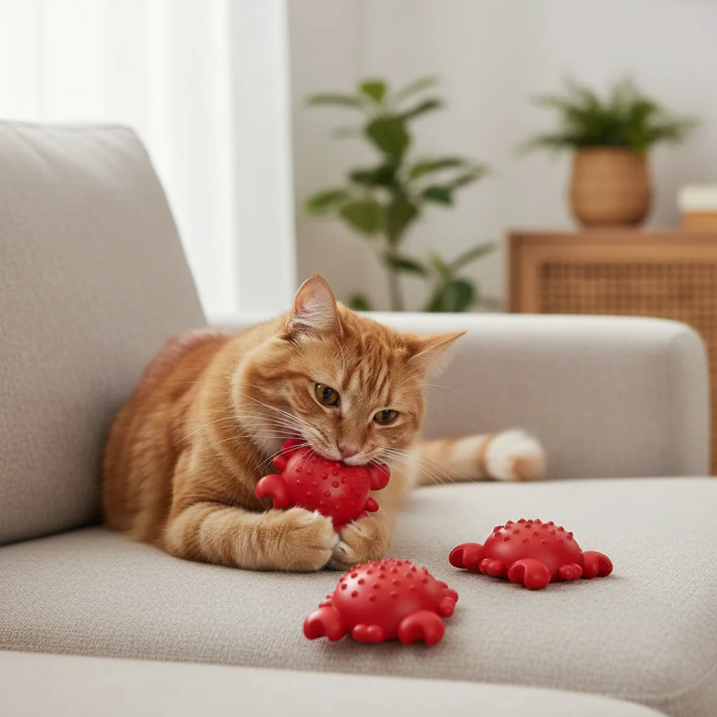 Juguete para masticar para perros chirriantes, palo Molar duradero para limpieza de dientes, juguete interactivo resistente a mordeduras para aliviar el aburrimiento, suministros para mascotas - imagen 3