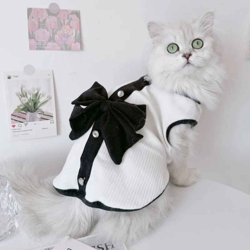 Vestido estilo princesa para perro – Ropa suave de primavera para cachorros - imagen 3