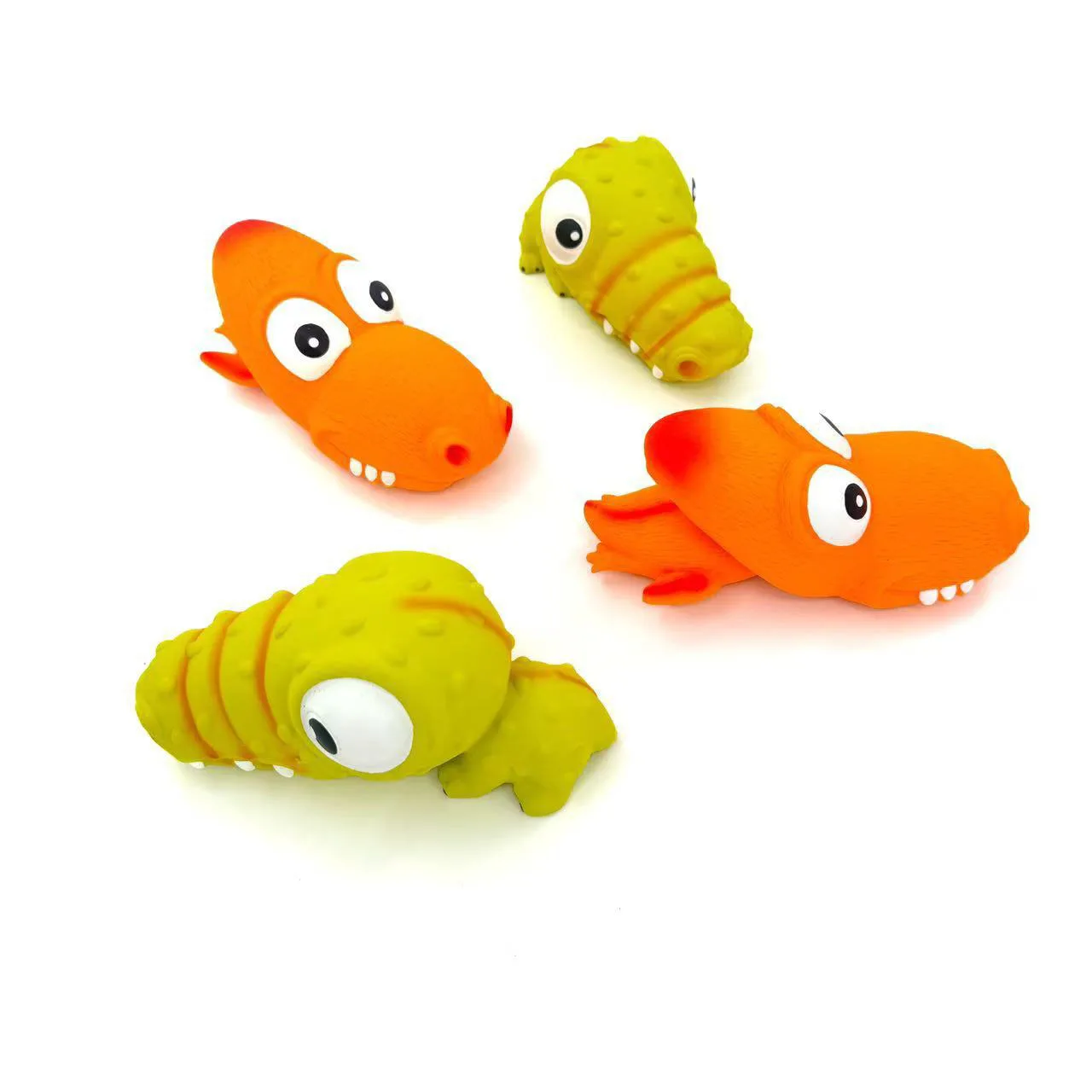 Juguete interactivo para perros chirriantes, juguete duradero para masticar, rechinar los dientes, suministros para mascotas para cachorros, perros pequeños y medianos, recién llegado - imagen 4