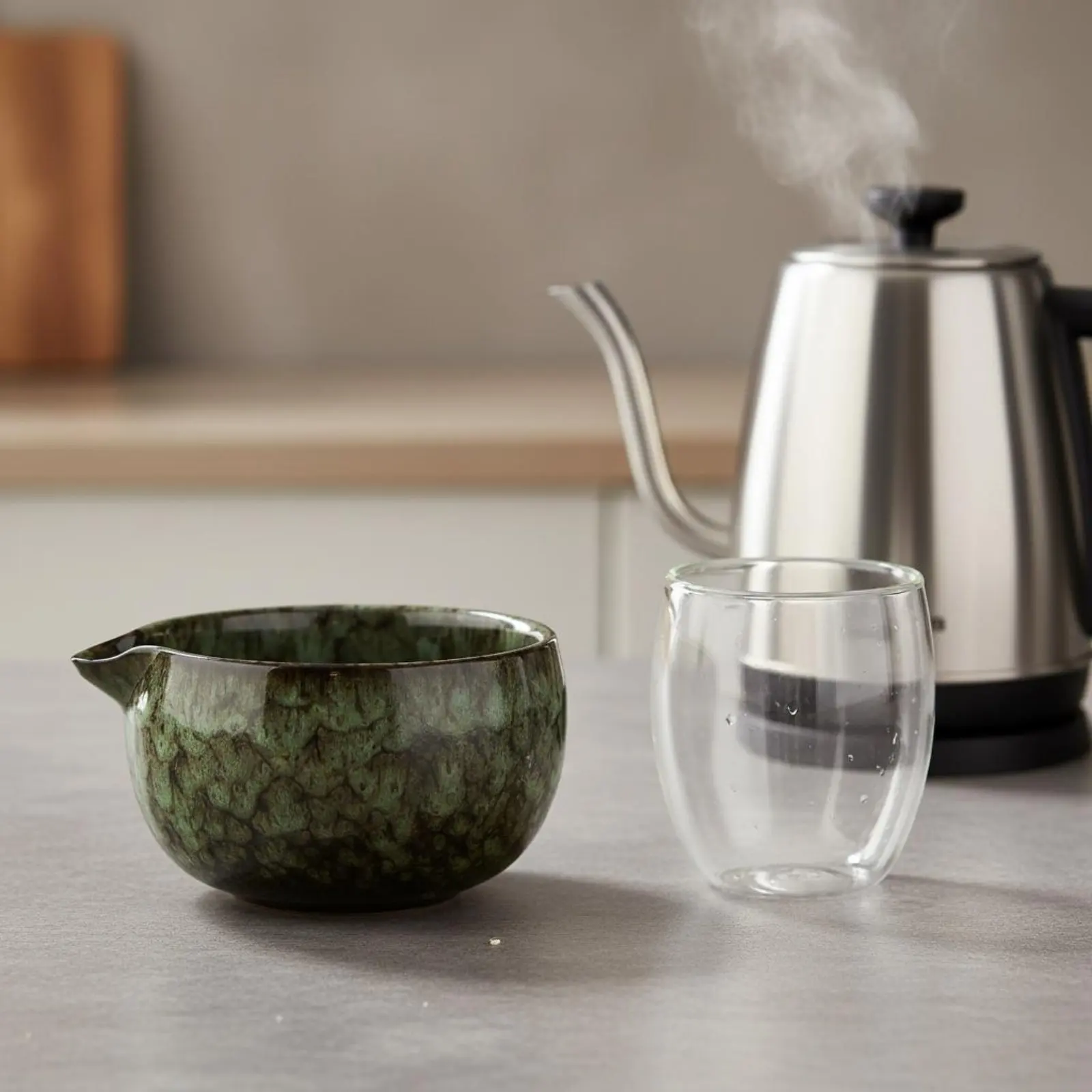 Cuenco cerámica artesanal estilo Song para té matcha – 250ml