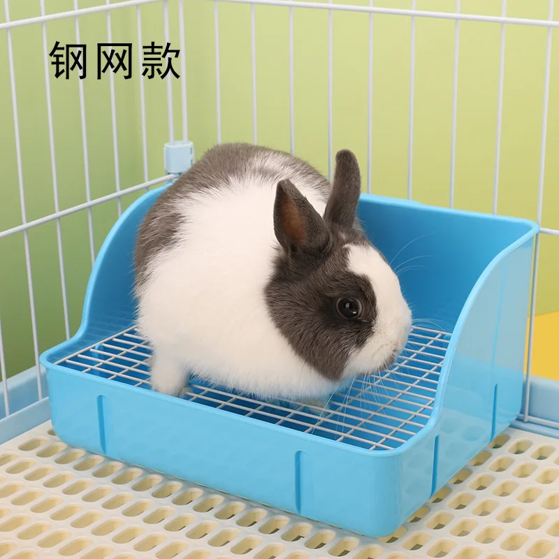 Caja de arena grande para conejos, cobayas y chinchillas para mascotas - imagen 4