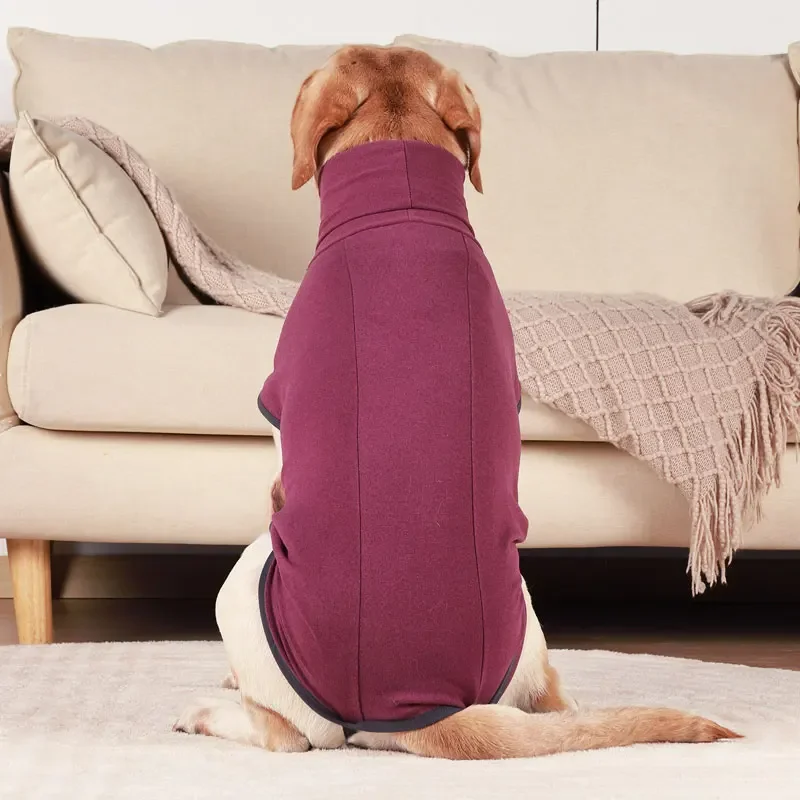 Ropa cómoda para perros, chaleco de lana cálido, chaqueta de cuello alto, disfraz para mascotas, Otoño e Invierno - imagen 5