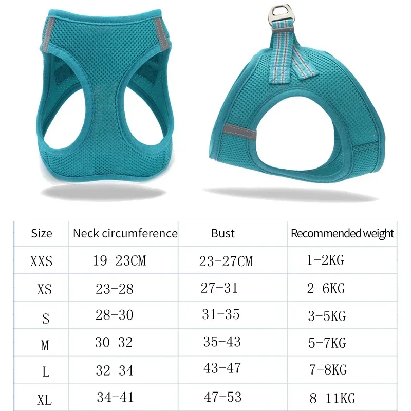 Correa para perro, cofre y correa para el hombro estilo chaleco para mascotas, andador para perros y gatos, perro pequeño, artículo mediano a grande - imagen 3