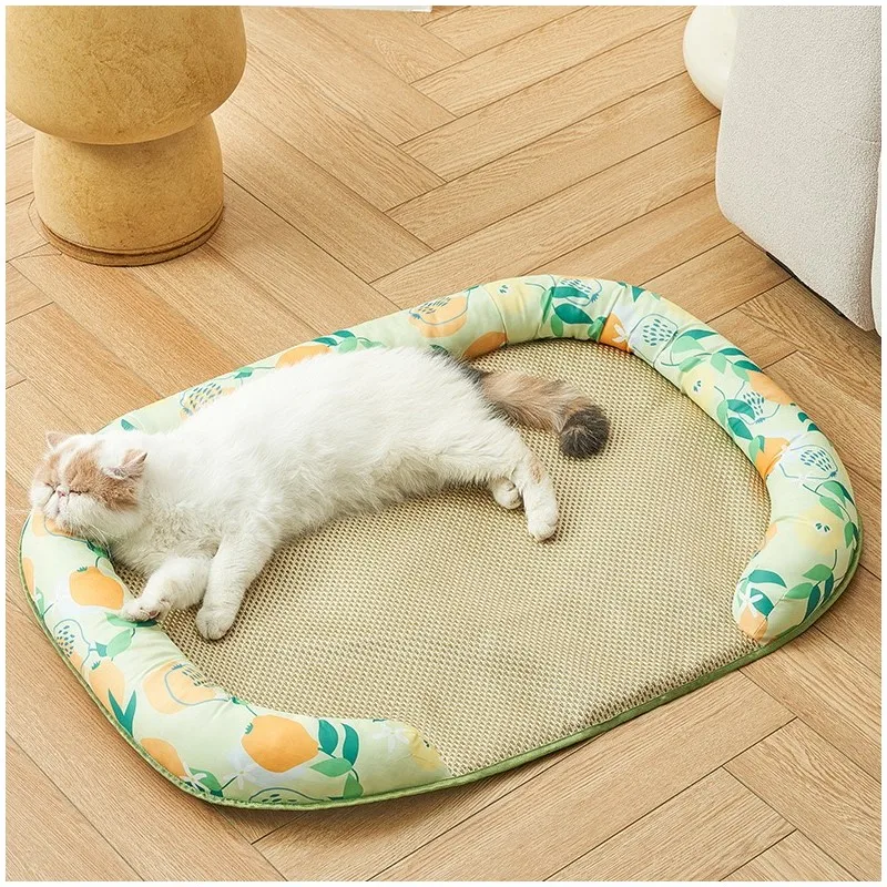 Cojín refrigerante para perros y gatos, esterilla, cama transpirable, sofá, lavable, para perros de todos los tamaños, de verano - imagen 2