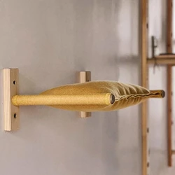 Hamaca colgante de pared para gatos - Cama con ventosa