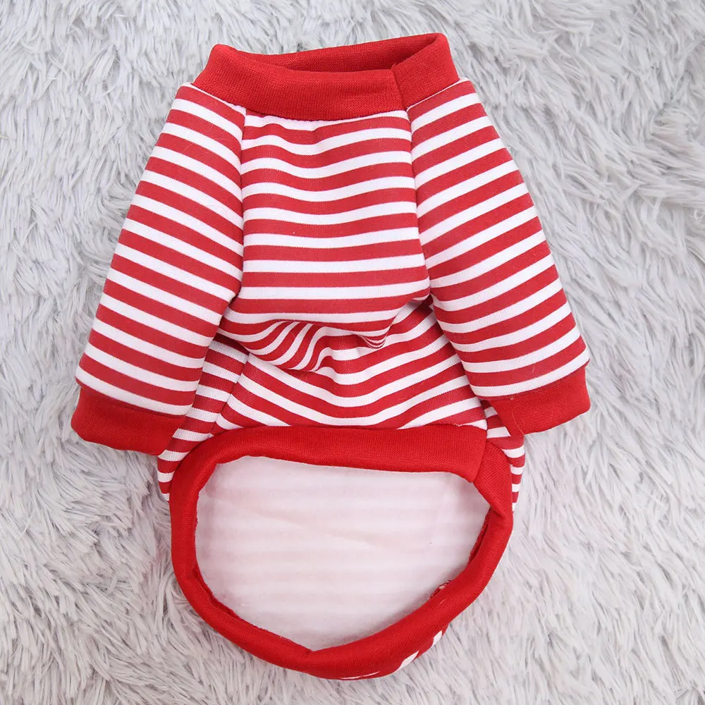 Ropa de protección para perros y gatos con oso de bolsillo, suministros cálidos de terciopelo para perros pequeños para otoño e invierno - imagen 4