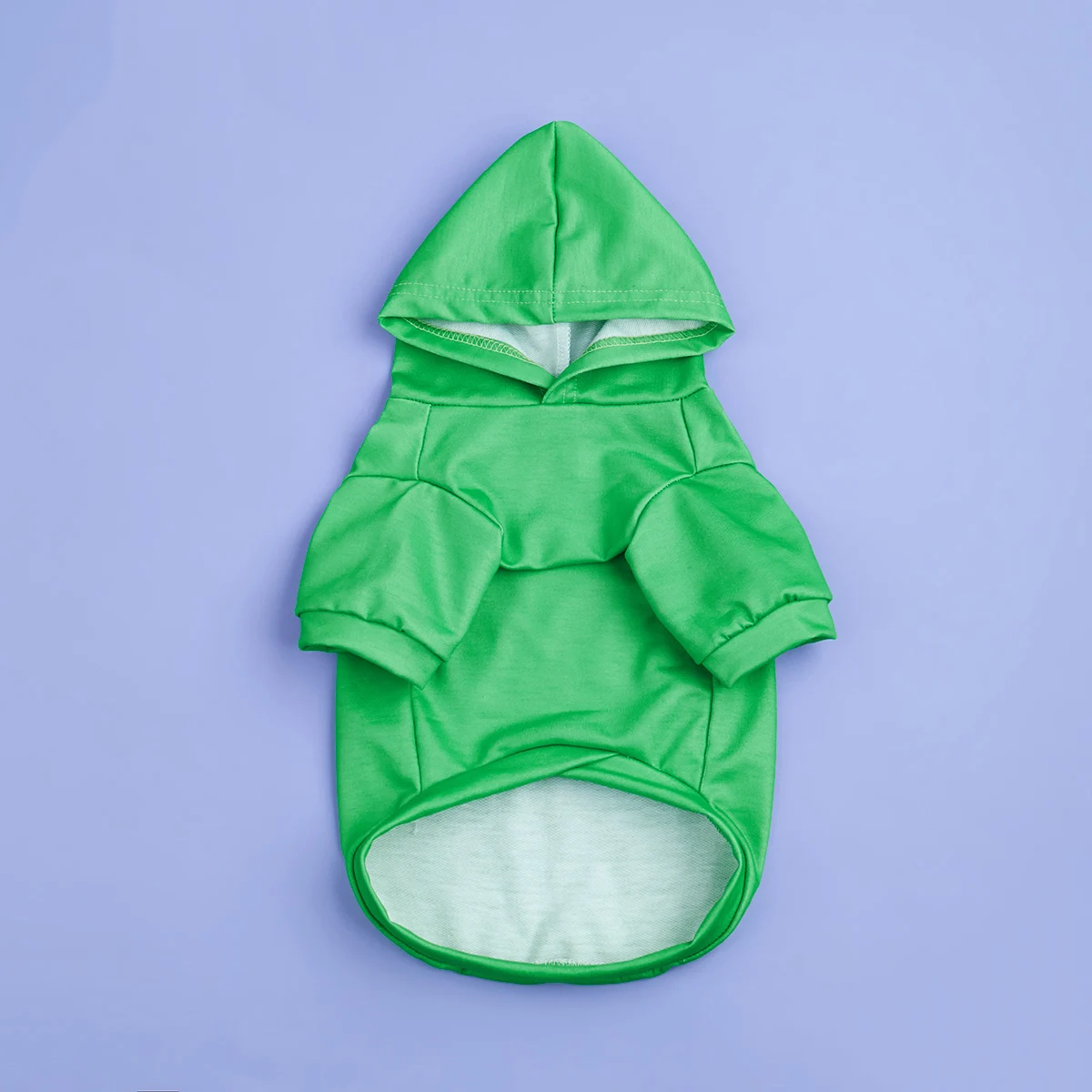 Sudadera con capucha para perros, camisas de Halloween, ropa para perros con patrón de cara de alienígena lindo, sudaderas para perros, ropa de Cosplay cómoda Pe - imagen 4