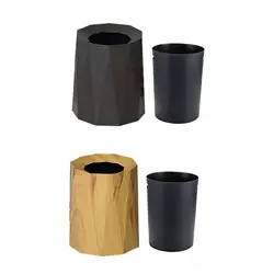 Cubo de basura, contenedor de basura, cubo de basura elegante para el hogar, cubo de basura para Patio, baño, patio, sala de estar, cocina