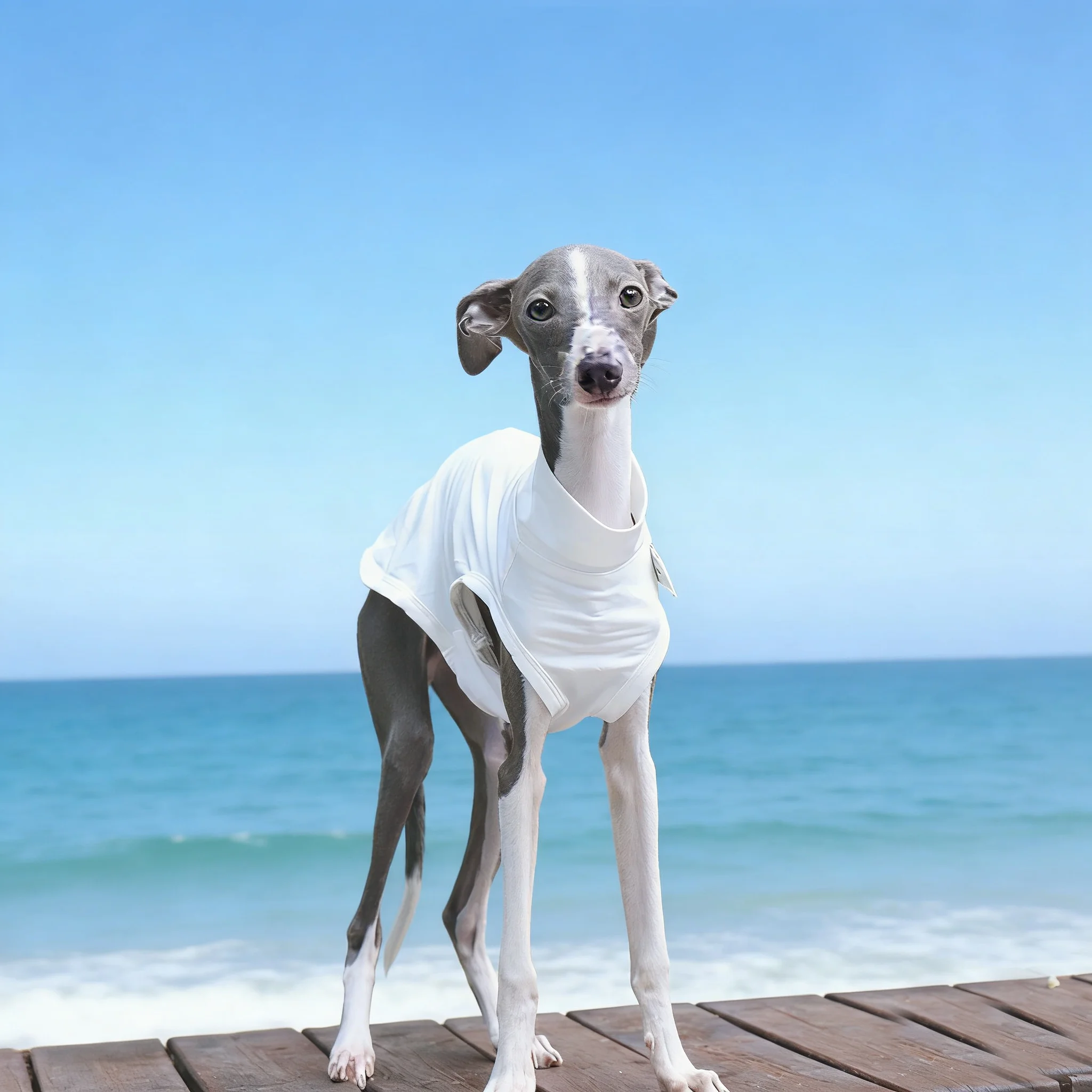 Chaleco verano para Galgo Italiano y Whippet – Fresco y transpirable - imagen 2