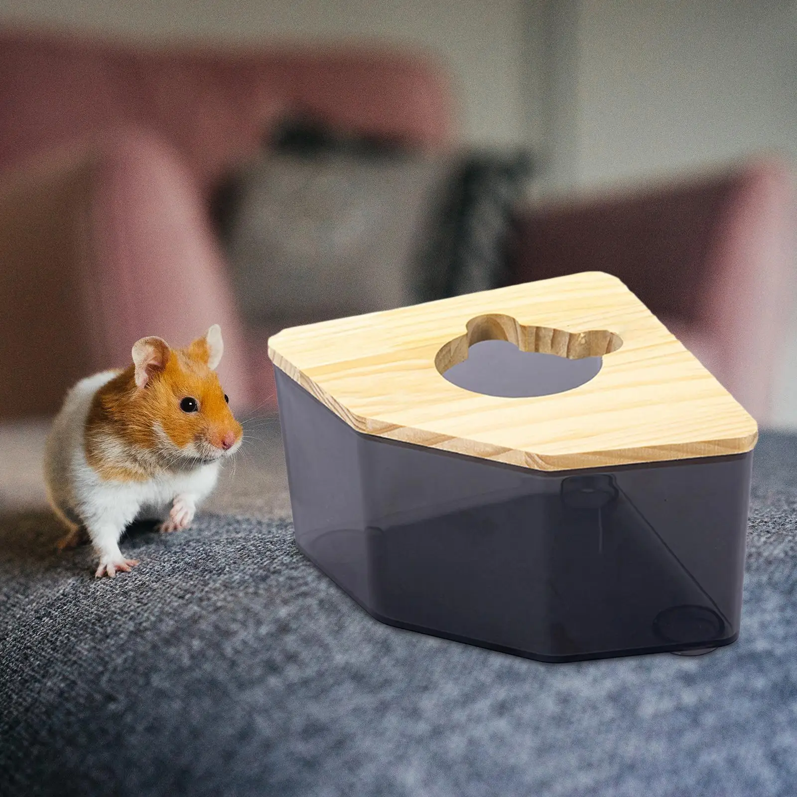Hamster Bath Toilet Bathtub Pet Bathroom Pet Basin Digging Sand Container for Mice Hamster Bath Toilet Bathtub Pet Bathroom Pet Basin Digging Sand Container for Mice