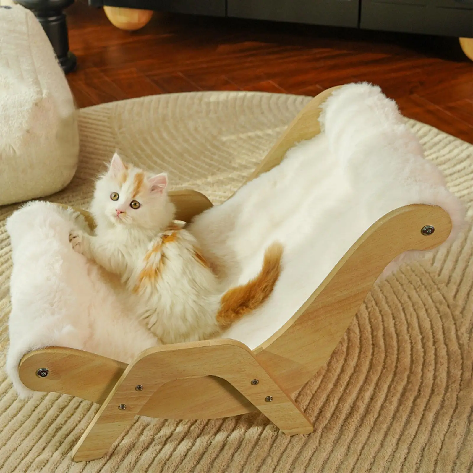 Cat Chair Cat Nest Sturdy Cat Lounger Pet Furniture Cozy for Kitten Dog Pet