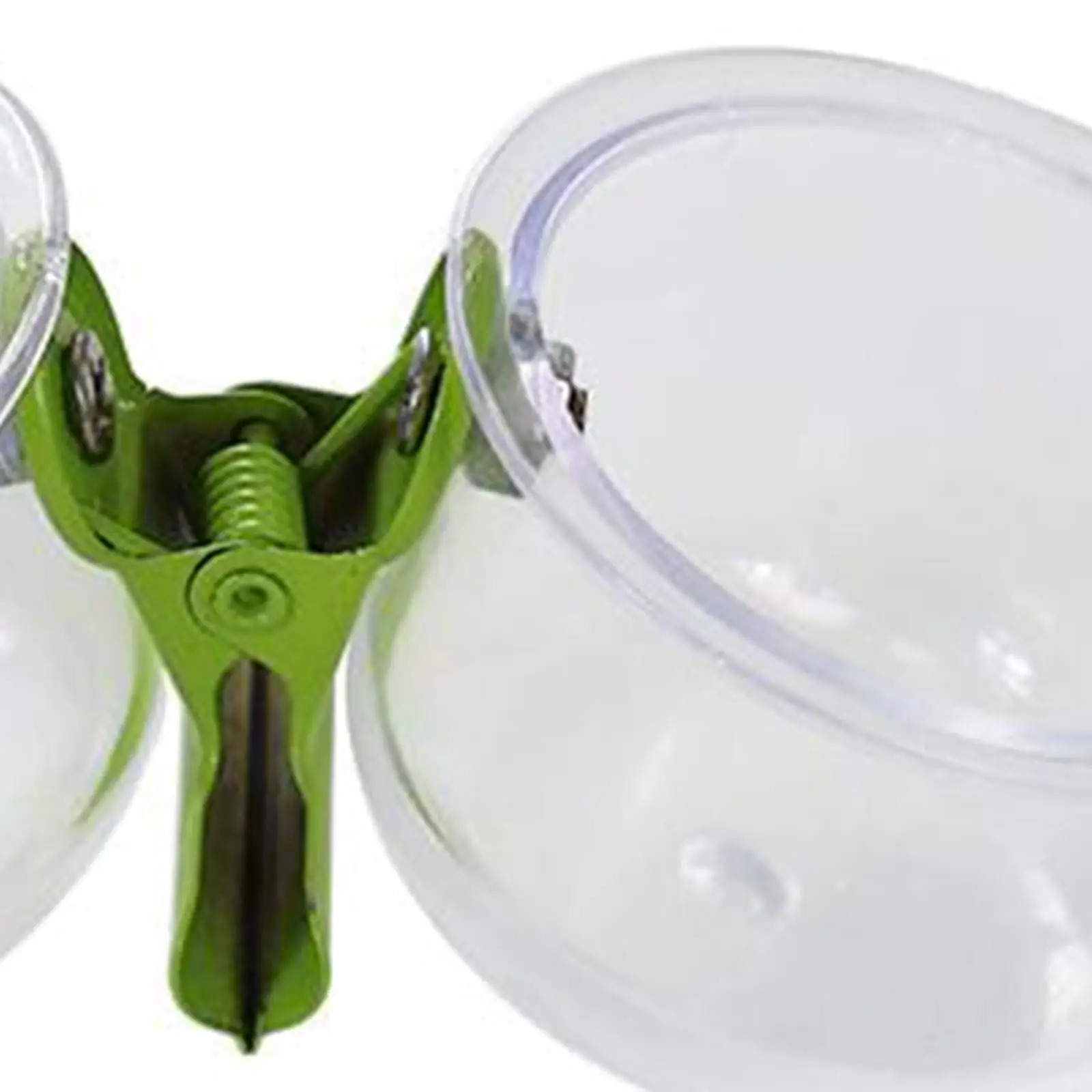 Bird Feeding Cups with Clamp Holder Dishes for Lovebirds Parakeet Cockatiels