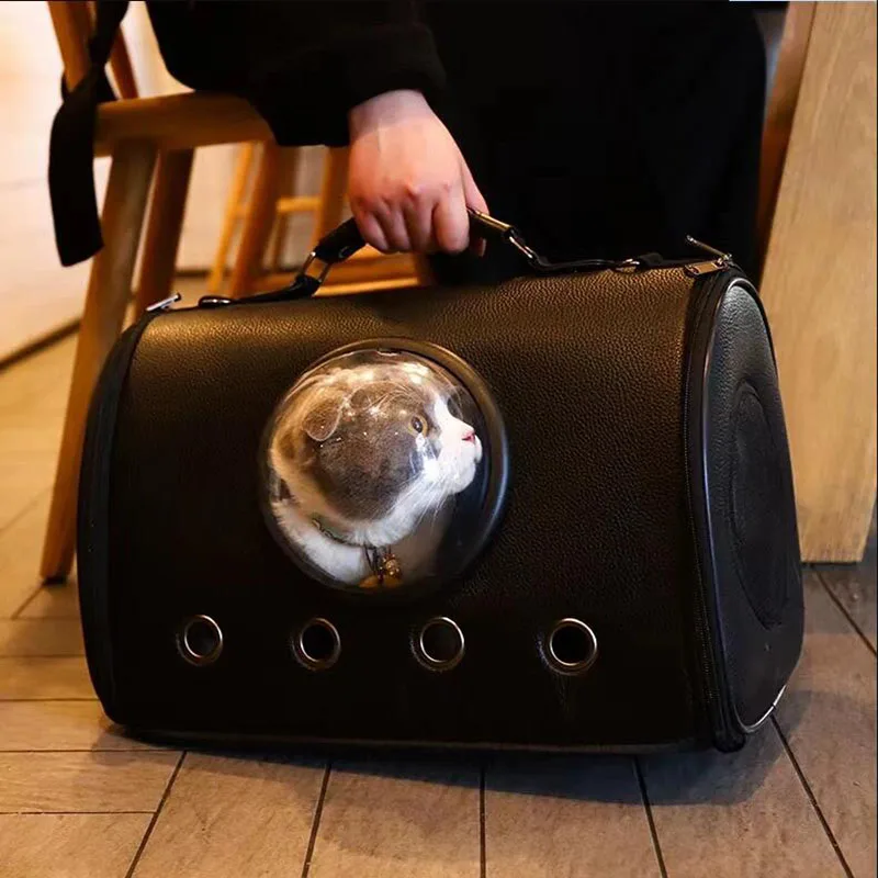 Bolsa Diagonal de gran capacidad para mascotas, jaula para perros, portátil, para salir, mochila de un hombro, mochila, accesorios para gatos - imagen 2